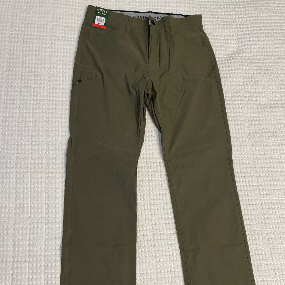 34x34 Green Orvis Trek Pant